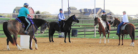 CTETA Trail Obstacle Course practice in 2010 