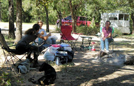 Susan  Bodenmiller - horse camping / campsite