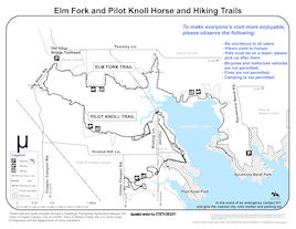 Elm Fork Pilot Knoll Corps of Engineers map